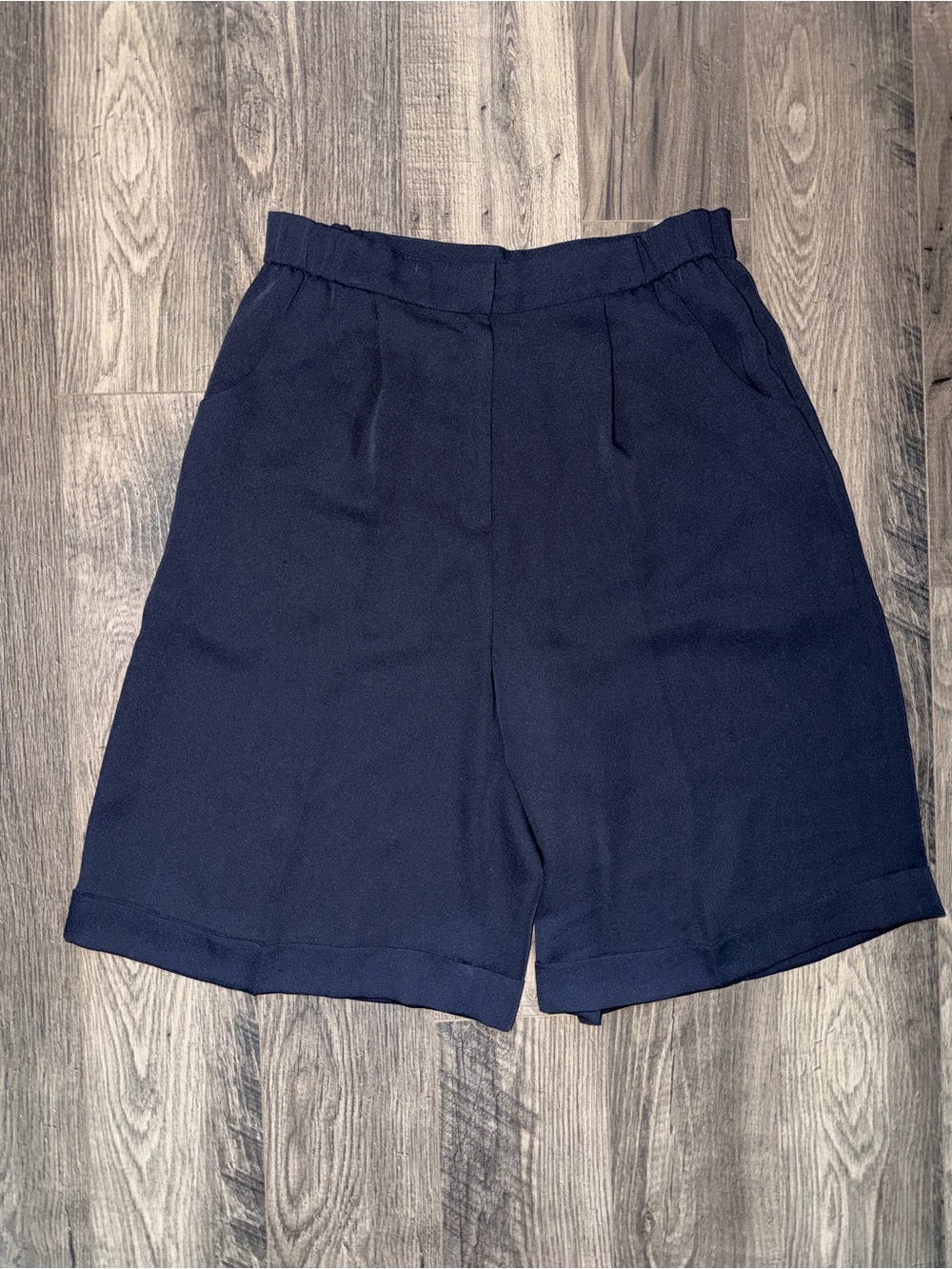 Classic Navy Women's Bermuda Shorts